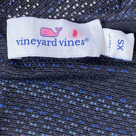 Vineyard Vines Striped Woven Jacket In Blue Sz XS - Picture 10 of 11